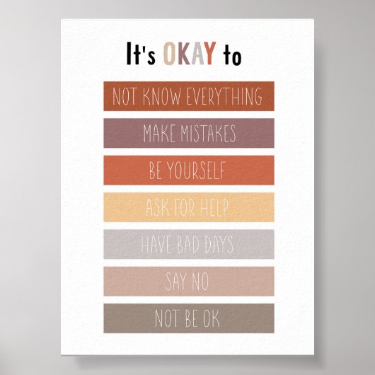 Neutraal het is ok om een fout poster te maken (Voorkant)