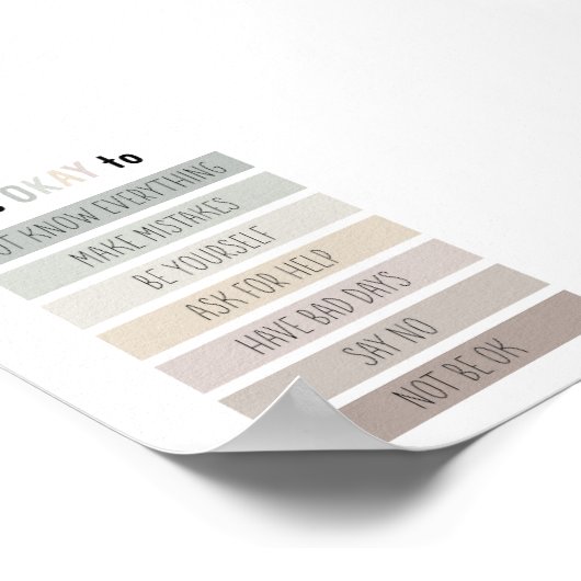 Neutraal is het ok om te posters (Hoek)