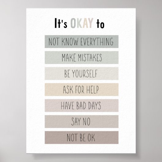 Neutraal is het ok om te posters (Voorkant)