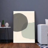 Neutraal Japandi Plant Poster