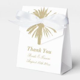 Neutraal kleurenpalet stijl strand bruiloft bedankdoosjes