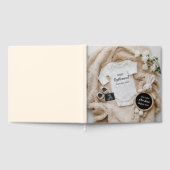 Neutraal konijnenthema baby fotoboek keepsake gastenboek (Volledig)