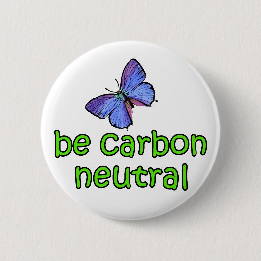 Neutraal koolstofgehalte ronde button 5,7 cm (Voorkant)