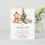 Neutraal kunnen we bijna niet wachten op kerst Bab Kaart (Staand voorkant)