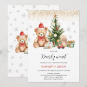 Neutraal kunnen we bijna niet wachten op kerst Bab Kaart (Voorkant / Achterkant)