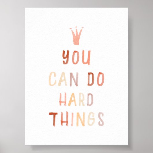 Neutraal kunt u harde dingen afdrukken poster (Voorkant)