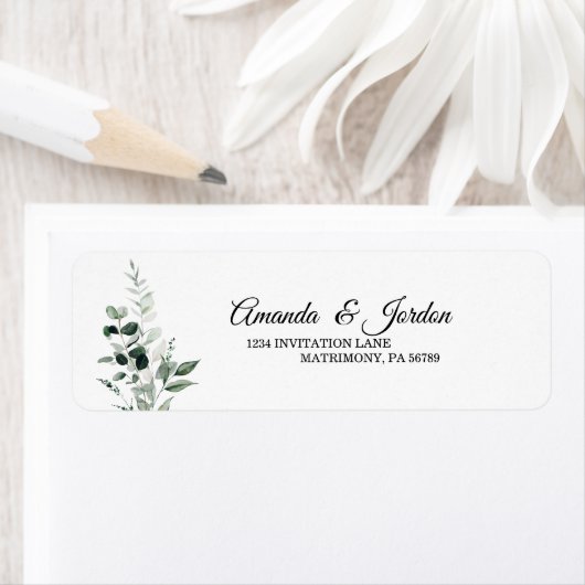 Neutraal label voor botanisch retouradres (Insitu)