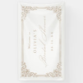 Neutraal Lijst Elegant Vrijgezellenfeest Spandoek (Verticaal)