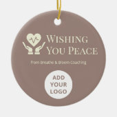 Neutraal logo ornament voor levenscoaches (Voorkant)
