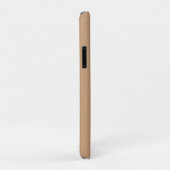 Neutraal Minimaal Gepersonaliseerd Initieel Monogr Case-Mate iPhone Case (Achterkant/rechts)