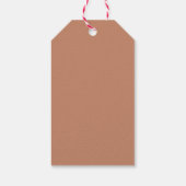 Neutraal minimalistisch Boho Sunshine Baby shower Cadeaulabel (Achterkant)