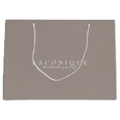 Neutraal | Minimalistisch | Neutraal Groot Cadeauzakje (Voorkant)