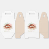 Neutraal Modern Boho Cactus Cowboy Pet Baby shower Bedankdoosjes (Ongevouwen)