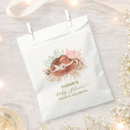 Neutraal Modern Boho Cactus Cowboy Pet Baby shower Bedankzakje