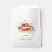 Neutraal Modern Boho Cactus Cowboy Pet Baby shower Bedankzakje (Voorkant)