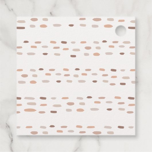 Neutraal modern Genderneutraal Bedankt Bedankjes Labels (Achterkant)