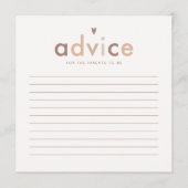 Neutraal Modern Genderneutraal Neutraal Advieskaart (Voorkant)