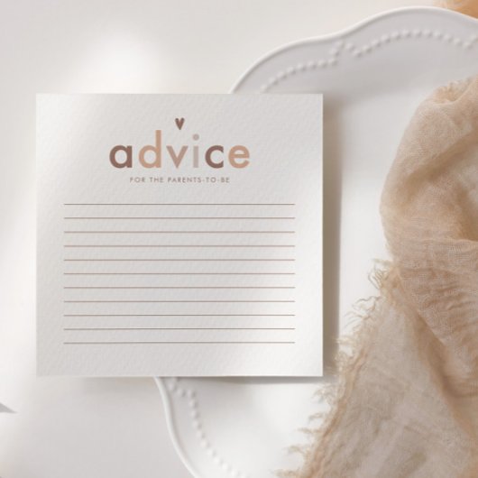 Neutraal Modern Genderneutraal Neutraal Advieskaart