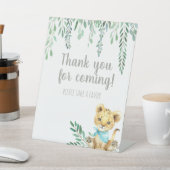 Neutraal Oerwoud Baby shower Bevestigingsteken Reclamebord Met Voetstuk (Insitu)