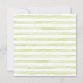 Neutraal Oerwoud Baby shower Kaart (Achterkant)