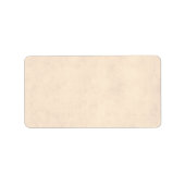  neutraal perkamentpapiertemperatuur voor beige An Etiket (Voorkant)