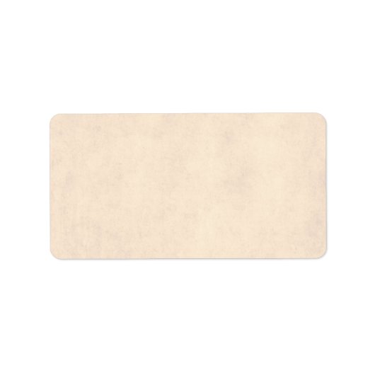 neutraal perkamentpapiertemperatuur voor beige An Etiket (Voorkant)