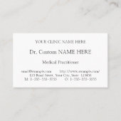 Neutraal, professioneel Visitekaartje (Voorkant)