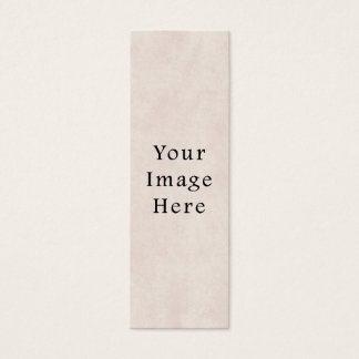 neutraal Roos roze perkament papier perzik Mini Visitekaartjes