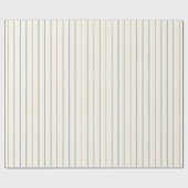 Neutraal streeppatroon Boho aardse minimale modern Cadeaupapier (Vlak)