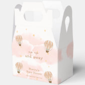 Neutraal Sweet Cloud Hete Luchtballon Baby shower Bedankdoosjes (Open)