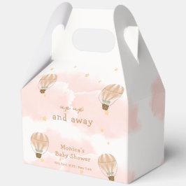 Neutraal Sweet Cloud Hete Luchtballon Baby shower Bedankdoosjes