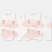 Neutraal Sweet Cloud Hete Luchtballon Baby shower Bedankdoosjes (Ongevouwen)