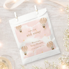Neutraal Sweet Cloud Hete Luchtballon Baby shower Bedankzakje