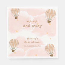 Neutraal Sweet Cloud Hete Luchtballon Baby shower