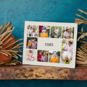 Neutraal Tien Fotocollage Jaar in Review Fotoplaat (Zijkant)