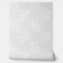 Neutraal Trellis Botanisch patroon