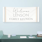 Neutraal, Trendy Family Reunion banner (Beurs)