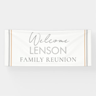 Neutraal, Trendy Family Reunion banner