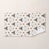 Neutraal tribaal geometrisch patroon bad handdoek (Handdoek)