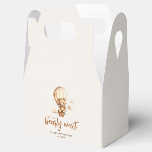 Neutraal We kunnen nauwelijks wachten Bedankdoosjes (Geopend)