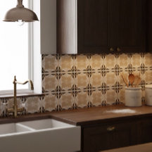 Neutraal zwart en beige ingewikkeld