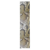 neutraalbruine beige huid voor dierenkoppen korte tafelloper (Voorkant)