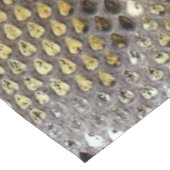 neutraalbruine beige huid voor dierenkoppen korte tafelloper (Hoek)