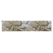 neutraalbruine beige huid voor dierenkoppen korte tafelloper (Horizontaal)