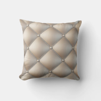 Neutral 3D Diamond Throw Pillow: AccessorizedPearl Kussen
