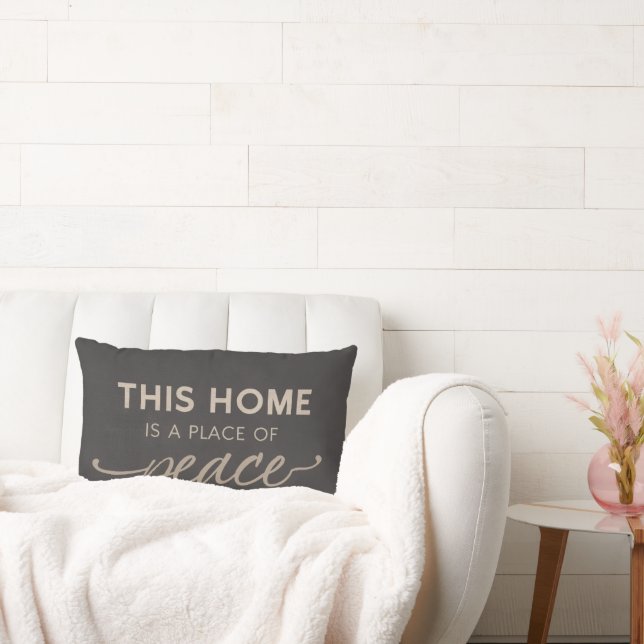 Neutral Affirmation Pillowcase | Modern Calm Home  Kussen (Bank)