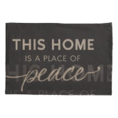 Neutral Affirmation Pillowcase | Modern Calm Home  Kussensloop (Achterkant-Links)