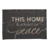 Neutral Affirmation Pillowcase | Modern Calm Home  Kussensloop (Voorkant-Rechts)