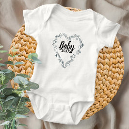 Neutral  announce the pregnancy with the body romper