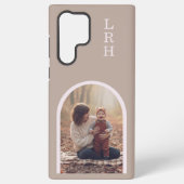 Neutral Arch Frame Photo Monogram Samsung Galaxy Hoesje (Achterkant)